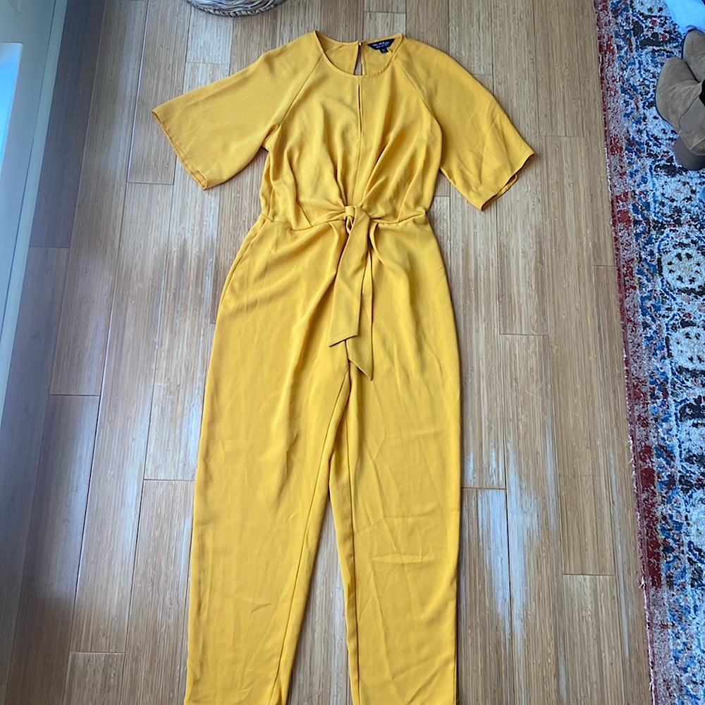 ASOS mustard jumpsuit